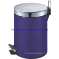 High Quality Stainless Steel Foot Pedal Trash Bin, Dustbin